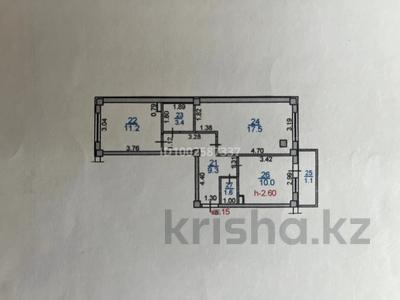 2-комнатная квартира · 54.1 м² · 4/5 этаж, Сауранбаева — Молдагалиева за 35 млн ₸ в Алматы, Турксибский р-н