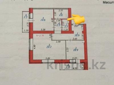 2-комнатная квартира · 73 м² · 11/12 этаж, Нажимеденова 44А за 21 млн 〒 в Астане, Алматы р-н