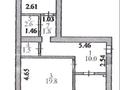 2-комнатная квартира, 62 м², 4/6 этаж, Жубанова 23 — Абая за 27 млн 〒 в Астане, Алматы р-н — фото 3