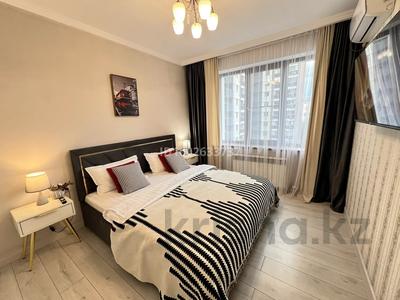 2-бөлмелі пәтер · 55 м² · 6/15 қабат, Наурызбай батыра 50 — Жибек Жолы, бағасы: 25 000 ₸ в Алматы, Алмалинский р-н