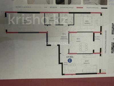 3-комнатная квартира · 100 м² · 10/18 этаж, Е 882 7 за 45 млн 〒 в Астане, Сарыарка р-н