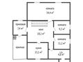 Отдельный дом · 5 комнат · 177.4 м² · 10 сот., Северный за 50 млн ₸ в  — фото 31