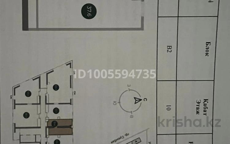 1-бөлмелі пәтер · 37.6 м² · 10/16 қабат, Райымбека 15B — Суюнбая, бағасы: 28 млн ₸ в Алматы, Жетысуский р-н — фото 2