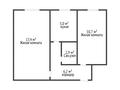 2-комнатная квартира, 45 м², 1/5 этаж, Кабанбай батыра пр-т за 14 млн 〒 в Шымкенте, Аль-Фарабийский р-н — фото 4
