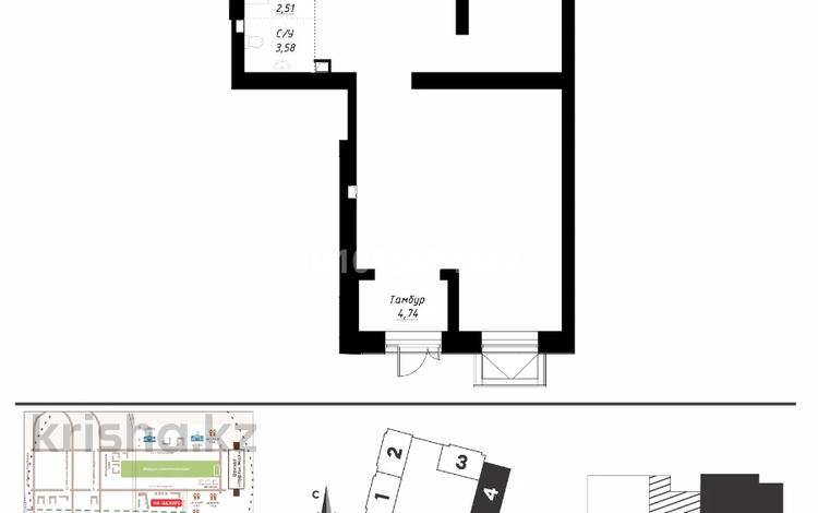 Свободное назначение · 105.35 м² за ~ 1.2 млн ₸ в Астане, Алматы р-н — фото 2
