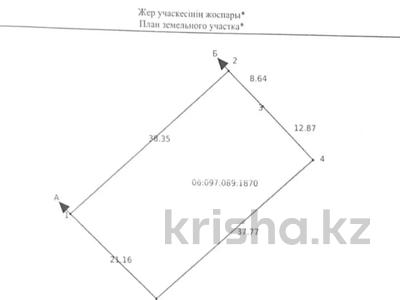 Жер телімі · 8 сотық, мкр Аулие-Ата — Бактыгерей Кулманова, бағасы: 19 млн ₸ в Таразе