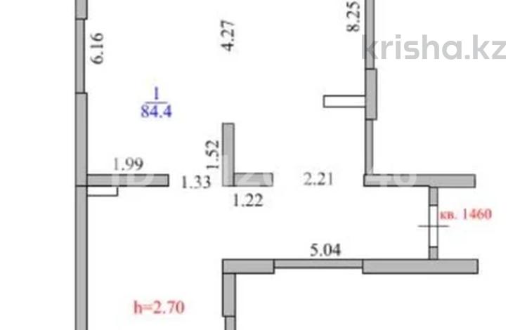 3-бөлмелі пәтер · 84.4 м² · 4/16 қабат, Жандосова 94/8, бағасы: 49.9 млн ₸ в Алматы, Бостандыкский р-н — фото 17