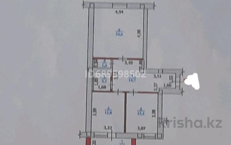2-комнатная квартира, 70 м², 3/5 этаж, 10 микрорайон 28 за 23.5 млн 〒 в Аксае — фото 2