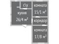 Отдельный дом · 2 комнаты · 72 м² · 8.5 сот., 1-й Цветочный проезд 21 за 13.5 млн ₸ в Костанае — фото 2