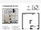 1-комнатная квартира · 50 м², Бектурова 107 — ЖК Park Avenue за ~ 27 млн ₸ в Павлодаре