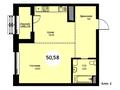 1-бөлмелі пәтер · 54 м² · 10/16 қабат, Ержанова 63/2 — ЦЕНТРАЛЬНЫЙ ПАРК, бағасы: 27 млн ₸ в Караганде, Казыбек би р-н — фото 6