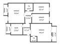 4-комнатная квартира · 180 м² · 1/9 этаж, 5-й Микрорайон 17 за 85 млн ₸ в Костанае — фото 2