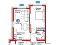 3-комнатная квартира · 75.87 м² · 2/12 этаж, мкр Акжар, Белжайлау 47а — Абая-Алатау за 65 млн ₸ в Алматы, Наурызбайский р-н