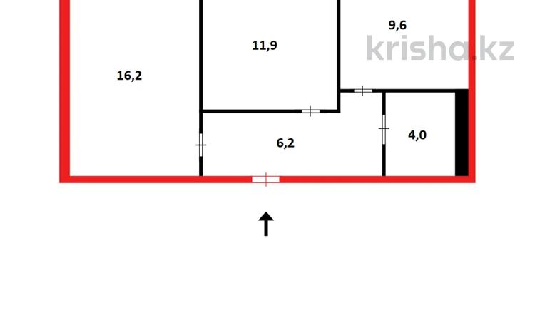 2-бөлмелі пәтер · 50 м² · 4/9 қабат, Юго-Восток ш/а., Гапеева 16/2, бағасы: 31 млн ₸ в Караганде, Казыбек би р-н — фото 18