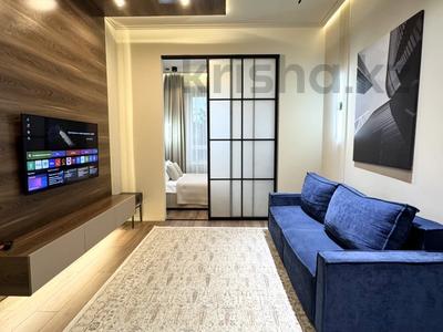 2-комнатная квартира · 63 м² · 1/21 этаж, Аль-Фараби 105 — Ходжанова за 30 000 ₸ в Алматы, Бостандыкский р-н