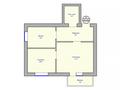 2-комнатная квартира, 53.1 м², Пригородный 10/2 за ~ 12.2 млн 〒 в Астане — фото 2