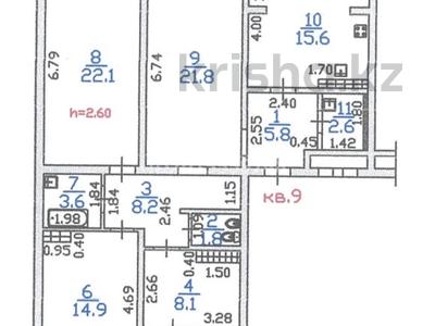 4-бөлмелі пәтер · 108 м² · 3/5 қабат, Саялы ш/а. 59, бағасы: 70 млн ₸ в Алматы, Алатауский р-н