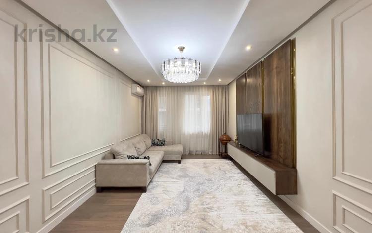 3-бөлмелі пәтер · 100 м² · 9/16 қабат, Гагарина 233, бағасы: 112 млн ₸ в Алматы, Бостандыкский р-н — фото 2