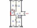 3-комнатная квартира · 101 м² · 4/9 этаж, Есенберлина 94 за 53 млн ₸ в Усть-Каменогорске — фото 2