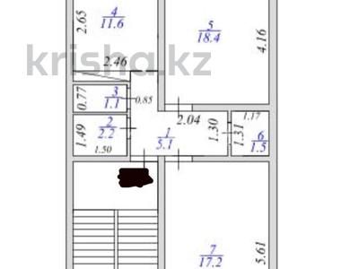 2-бөлмелі пәтер · 56.5 м² · 3/5 қабат, 12-й мкр 17, бағасы: 15 млн ₸ в Актау