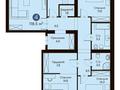 4-комнатная квартира · 115 м² · 8/9 этаж, Айнакол 64 за 53 млн ₸ в Астане, Алматы р-н