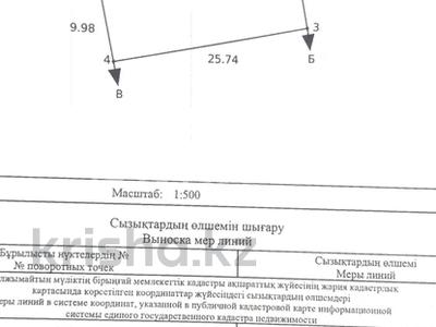 Жер телімі · 5 сотық, Абдирова _ — КГ София жанында., бағасы: 22 млн ₸ в Туздыбастау (Калинино)