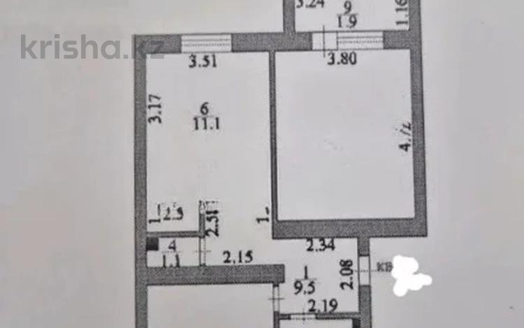 1-комнатная квартира · 30 м² · 5/5 этаж, Аль-Фараби за 17.5 млн ₸ в Астане, Есильский р-н — фото 3