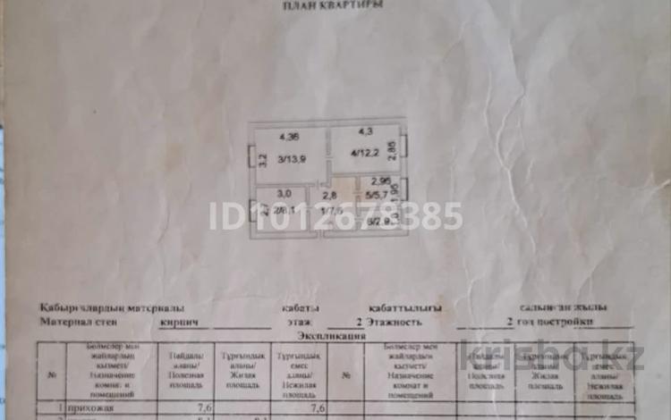 3-бөлмелі пәтер · 50.4 м² · 2/2 қабат, Советкая 64 кв 3 — Элеватор, бағасы: 7 млн ₸ в Шортандах — фото 2