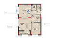 2-комнатная квартира · 71.5 м² · 8/16 этаж, Сыганак 15 — Сыганак-Анет-Баба за 59.9 млн ₸ в Астане, Нура р-н — фото 35
