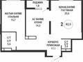 2-комнатная квартира · 82.5 м² · 8/12 этаж, мкр Нурсат, Мкр. Нурсат 4 за ~ 67.3 млн ₸ в Шымкенте, Каратауский р-н — фото 10