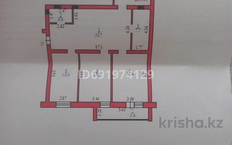 3-комнатная квартира · 131.4 м² · 2/5 этаж, мкр. Алтын орда, Мкр. Батыс 2 42 — По ул.Мұстафа Шоқай , рядом школа Акбобек, школа Билим за 36.5 млн ₸ в Актобе — фото 2