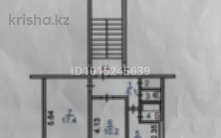 2-бөлмелі пәтер · 44.7 м² · 5/5 қабат, 1-ші шағым аудан, Ворошилова 50 — КЖБИ, бағасы: 17.5 млн ₸ в Костанае, 1-й микрорайон — фото 2