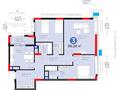 3-комнатная квартира · 100 м² · 16/17 этаж, Толе би 52 за 89 млн ₸ в Астане, Нура р-н — фото 7