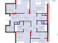 4-комнатная квартира · 121.4 м² · 6/12 этаж, Турар Рыскулов 18 за 87.9 млн ₸ в Астане, Есильский р-н — фото 9