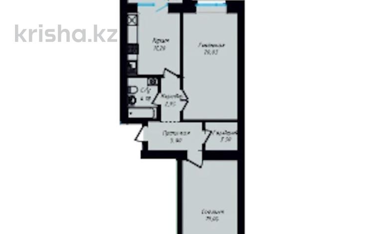 2-комнатная квартира, 67.88 м², 5/10 этаж, Сығанақ за 26.3 млн 〒 в Астане, Есильский р-н — фото 138