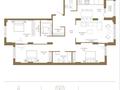 4-бөлмелі пәтер · 125.63 м² · 5/21 қабат, Достык 8/5, бағасы: ~ 90.2 млн ₸ в Астане, Есильский р-н