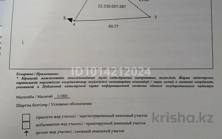 Участок · 9.9 соток, мкр Алтын Орда 5090 за 7 млн ₸ в Шымкенте, Каратауский р-н — фото 2