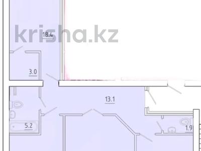 3-бөлмелі пәтер · 105 м² · 1/8 қабат, мкр. Алтын орда, Микрорайон Алтын Орда 1в/1, бағасы: 35 млн ₸ в Актобе