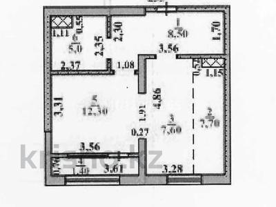1-комнатная квартира · 42 м² · 7/16 этаж, Нурсултана Назарбаева 55 за 35 млн ₸ в Шымкенте, Каратауский р-н