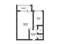 1-комнатная квартира · 35.3 м² · 1/6 этаж, Садовая 73 за 17.9 млн ₸ в Костанае — фото 2