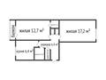2-комнатная квартира, 47.8 м², 5/5 этаж, Павла Корчагина 192 за 9 млн 〒 в Рудном — фото 12