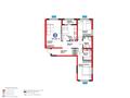 3-комнатная квартира · 91 м², Толеметова, возле DENDRO SAYABAQ за 38.3 млн ₸ в Шымкенте, Абайский р-н