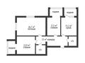 3-комнатная квартира · 110 м² · 3/9 этаж, мкр. Алтын орда, Алия Молдогулова за 61.7 млн ₸ в Актобе — фото 25