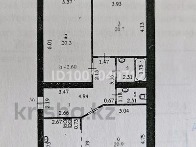 3-бөлмелі пәтер · 99.4 м² · 3/6 қабат, Болашақ ш/а., бағасы: 35 млн ₸ в Актобе, мкр Болашак