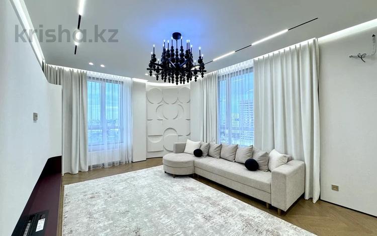 3-бөлмелі пәтер · 105 м² · 16/20 қабат, Турар Рыскулов 9, бағасы: 123 млн ₸ в Астане, Есильский р-н — фото 2