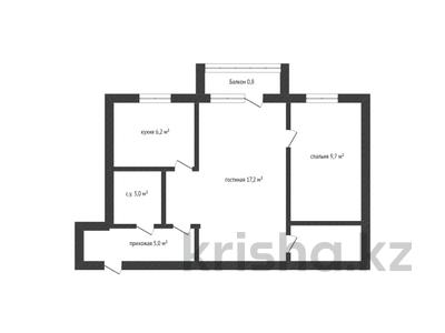 2-комнатная квартира, 46 м², 2/3 этаж, Абая 132 за 8 млн 〒 в Кокшетау