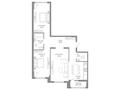 3-комнатная квартира · 78.57 м², Толе би 43 за ~ 44.5 млн ₸ в Астане, Нура р-н — фото 3