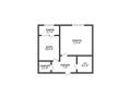 1-бөлмелі пәтер · 42.7 м² · 4/9 қабат, Курганская 2, бағасы: 25 млн ₸ в Костанае — фото 11