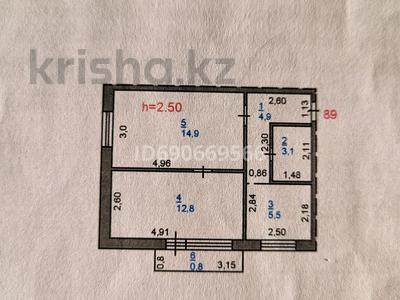2-комнатная квартира, 42 м², 3/5 этаж, Гагарина 40/1 — ПГУ за 15.5 млн 〒 в Павлодаре