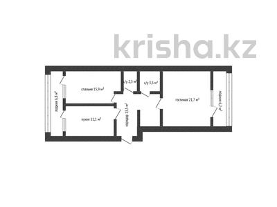 2-комнатная квартира · 72.3 м² · 8/9 этаж, Серкебаева 33 за ~ 28.9 млн ₸ в Кокшетау